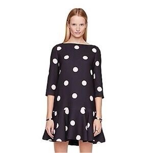 ✨ KSNY Spotlight Flounce Polka Dot Dress ✨